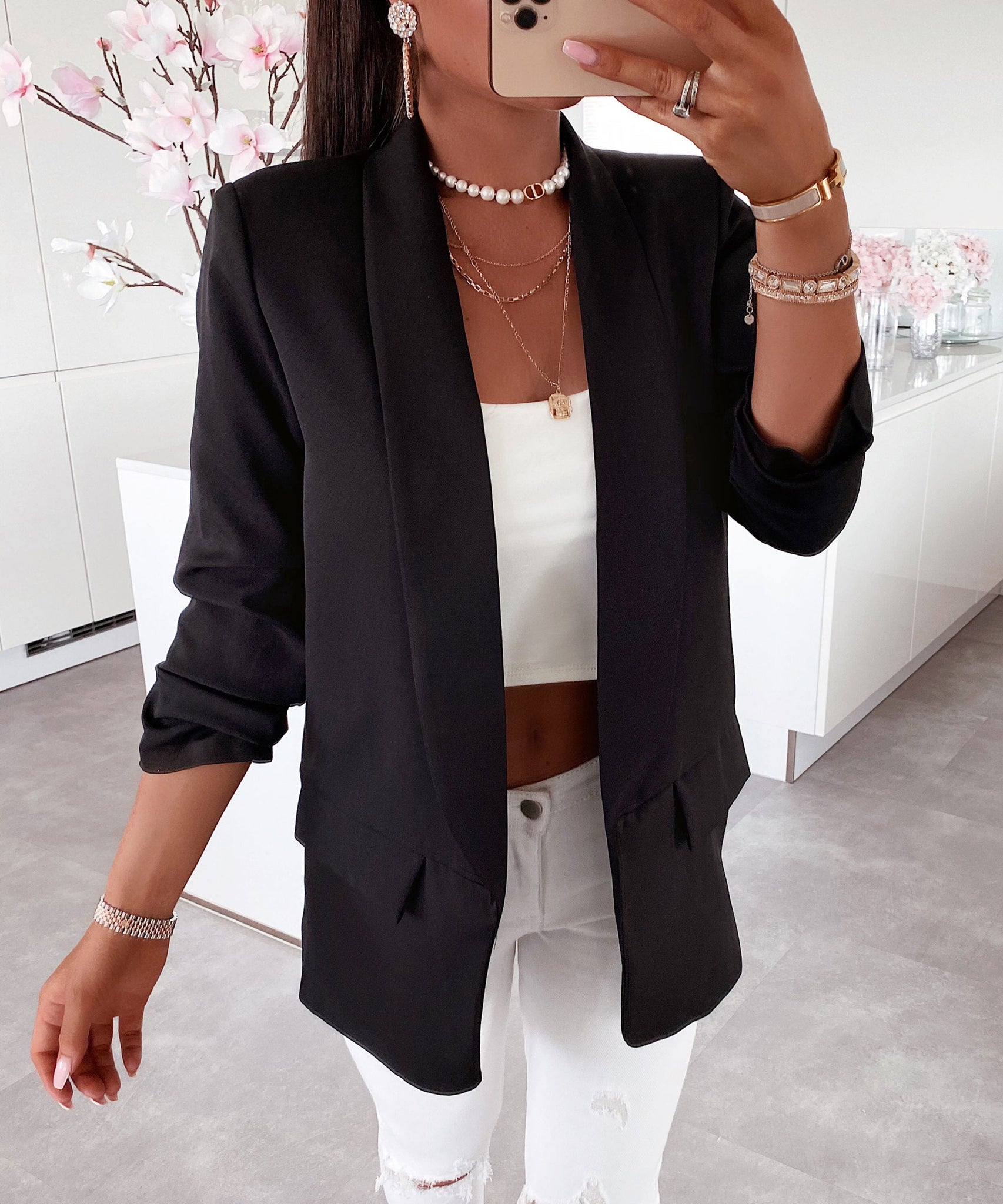 Blazer Mykonos Schwarz