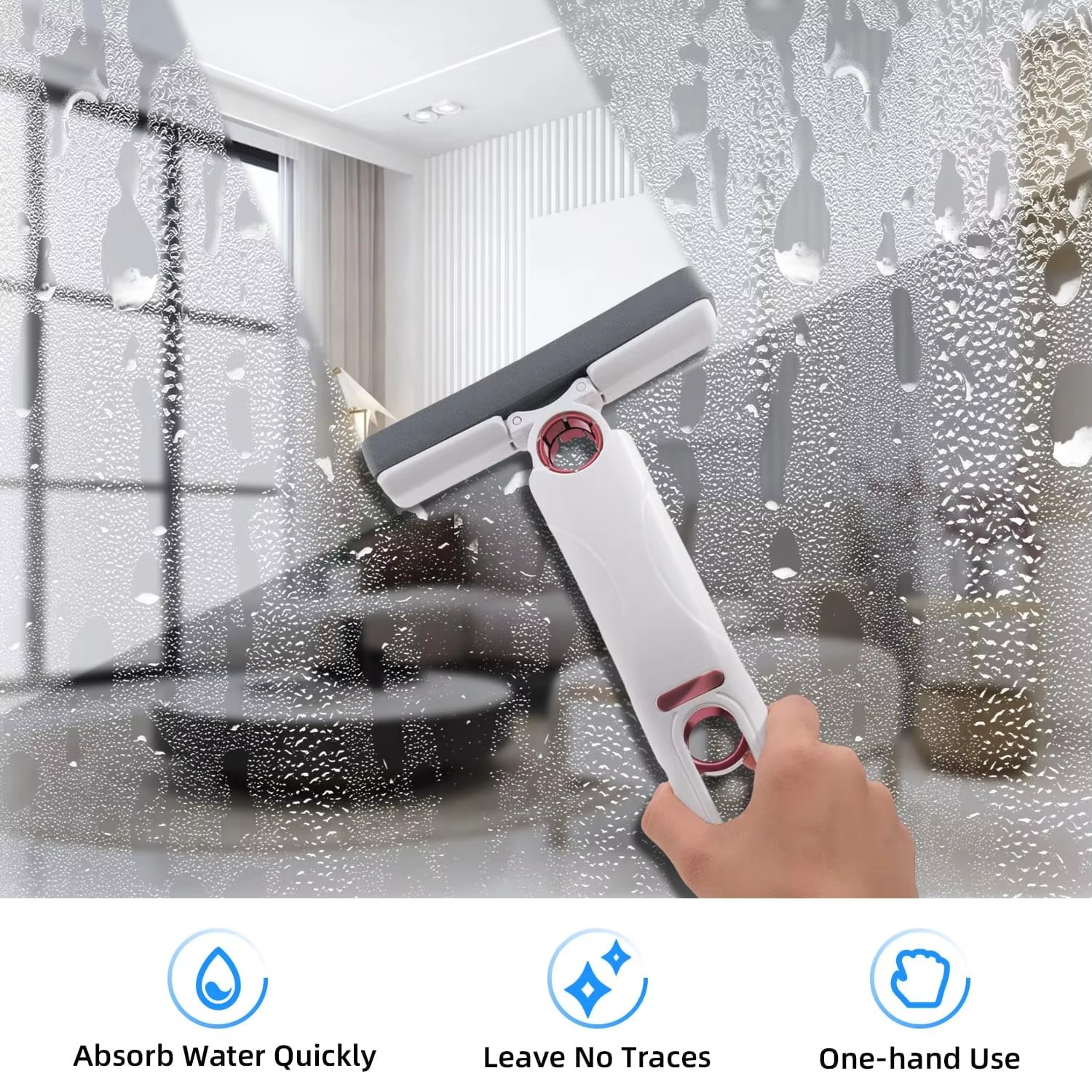 SwiftClean™ | Ultrakompakter Schwammmopp für die einfache, alltägliche Reinigung