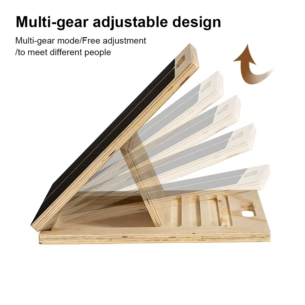 StretchPro™ | Verstellbares, rutschfestes Neigungsbrett für Knie-, Knöchel- und Fersendehnungen