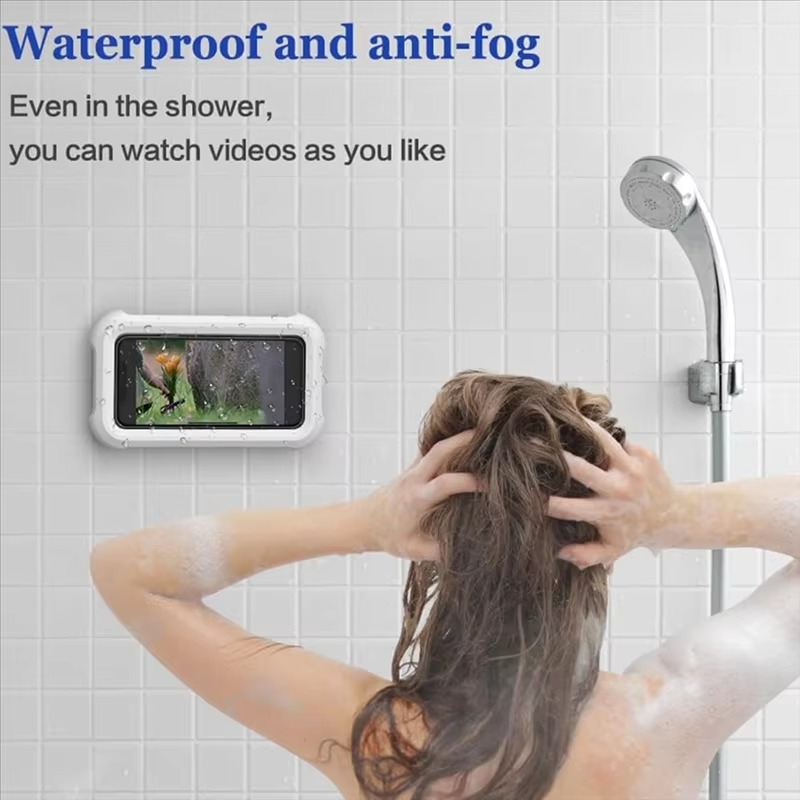AquaMount™ | Sichern Sie Ihr Telefon in jedem Winkel für eine mühelose Nutzung im Badezimmer