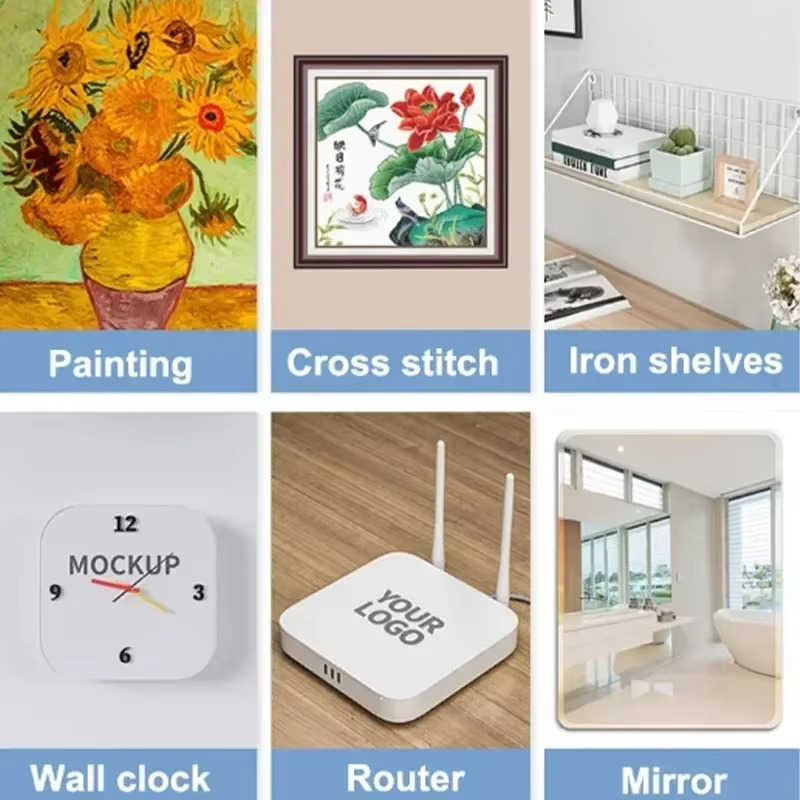 KlarHaft™ | Unsichtbare Stärke für Ihre Wände (40 Stück)