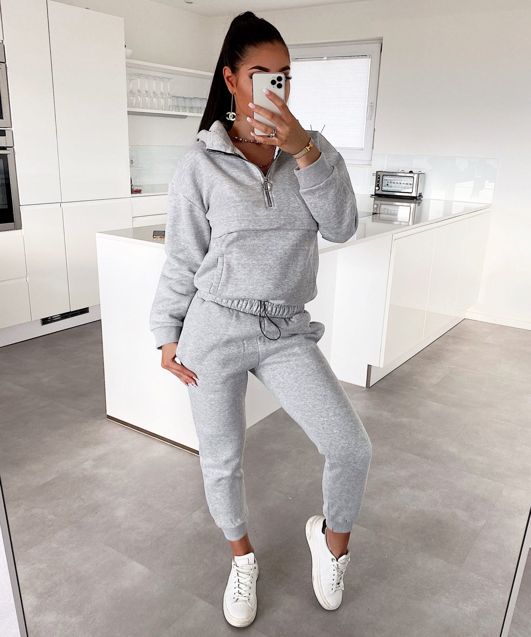 Jogger Set Hanna Grau Neu