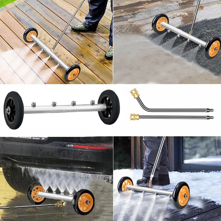 AquaFlex™ | Unterboden-Reinigungswerkzeug für Hochdruckreiniger