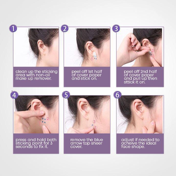 Unsichtbares Face Lifter Tape (40 Stück)