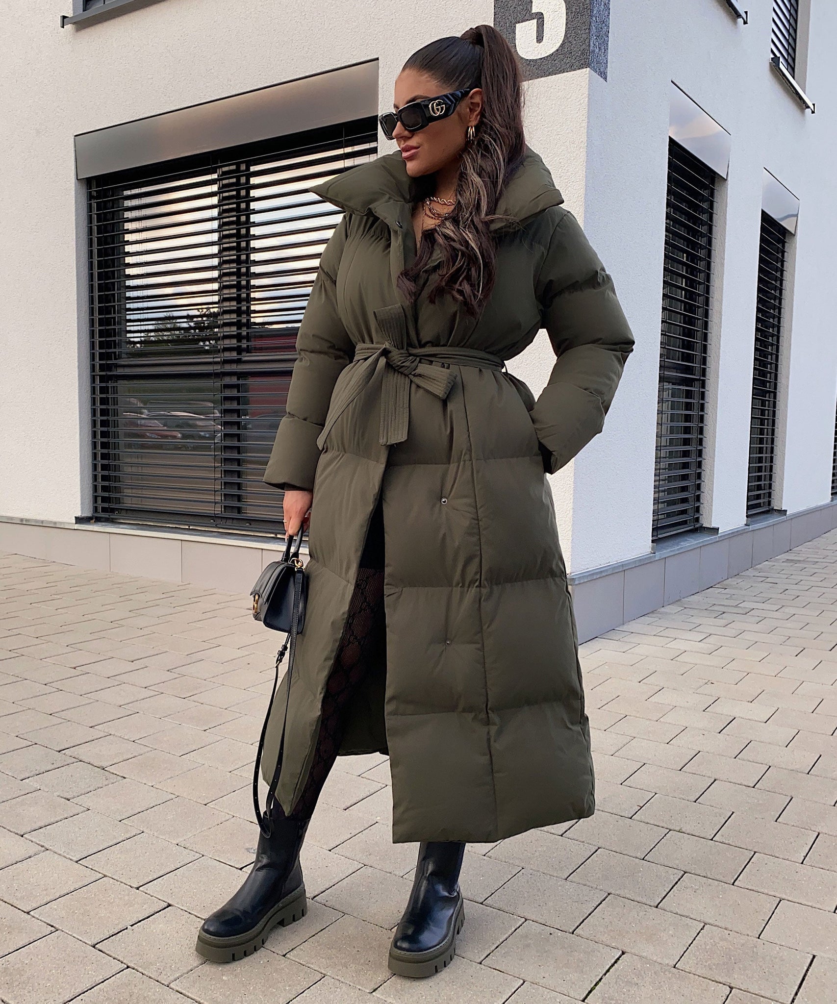 Oversize Parka Kyleih Khaki