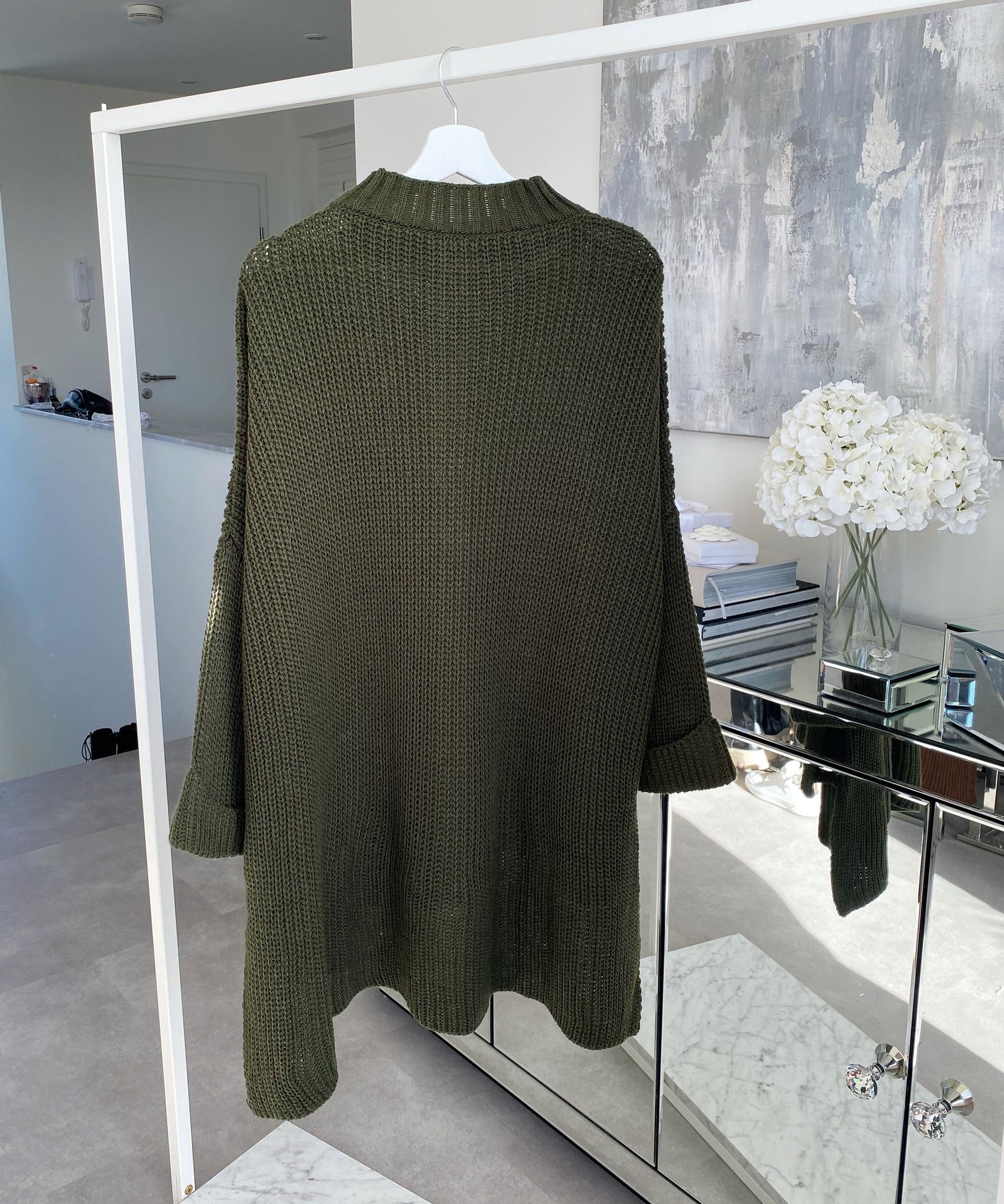 Oversize Pullover Elsa Khaki
