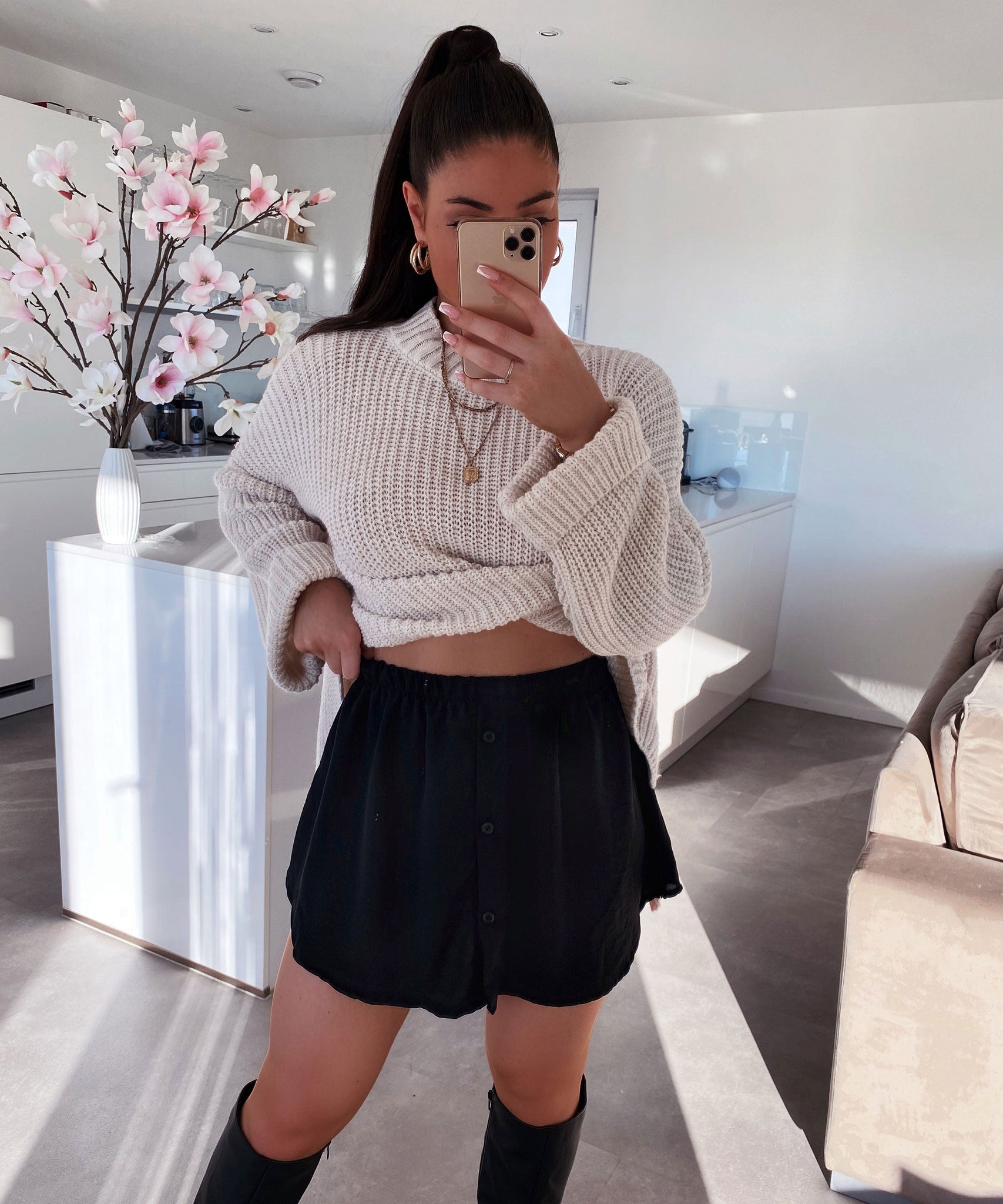 Blusenrock Marta Schwarz