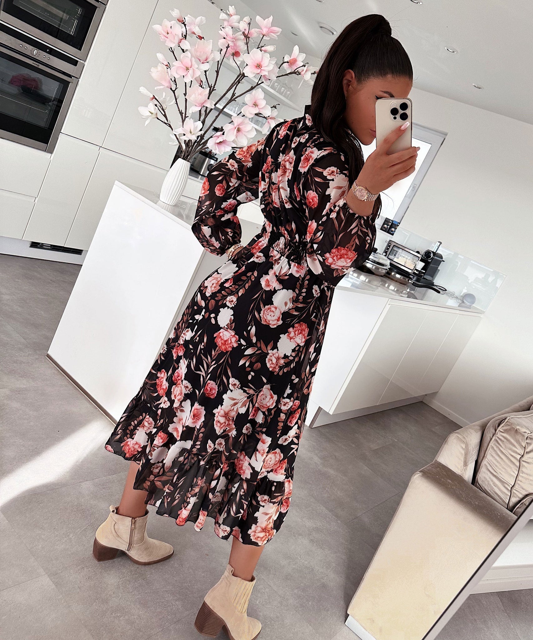 Maxi Kleid Bonita Schwarz