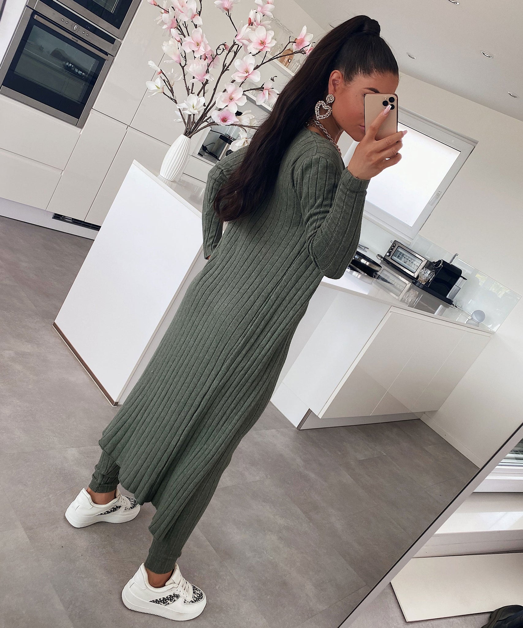 Dreiteiler Macie Khaki