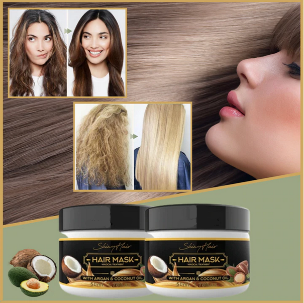 1+1 GRATIS | ShinyHair™ Haarmaske