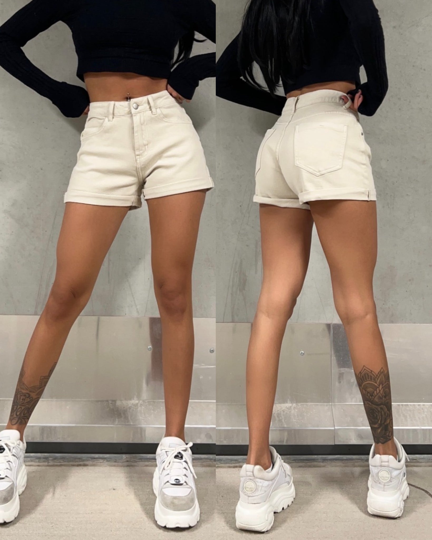 Shorts Nuria Beige