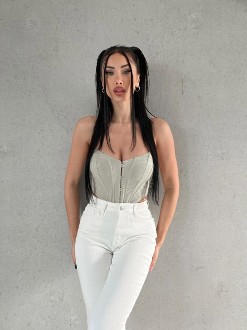 Mum Jeans Lorena Weiß