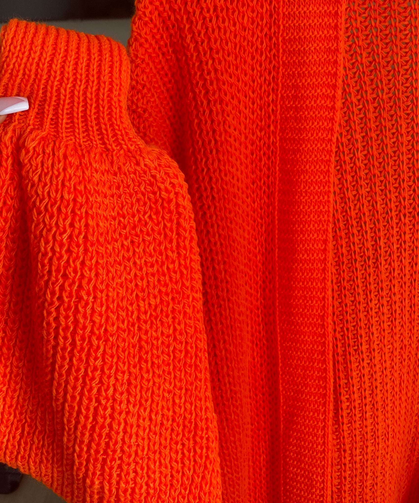 Cardigan Leilani Lang Neonorange