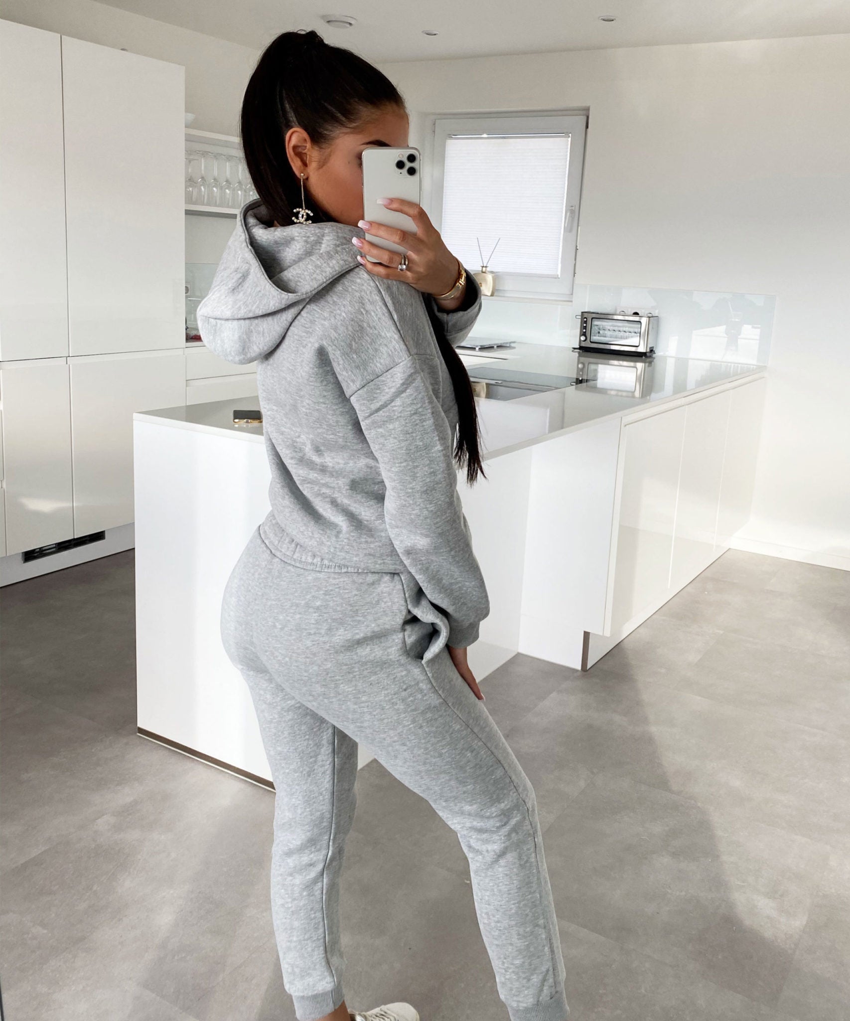 Jogger Set Hanna Grau Neu