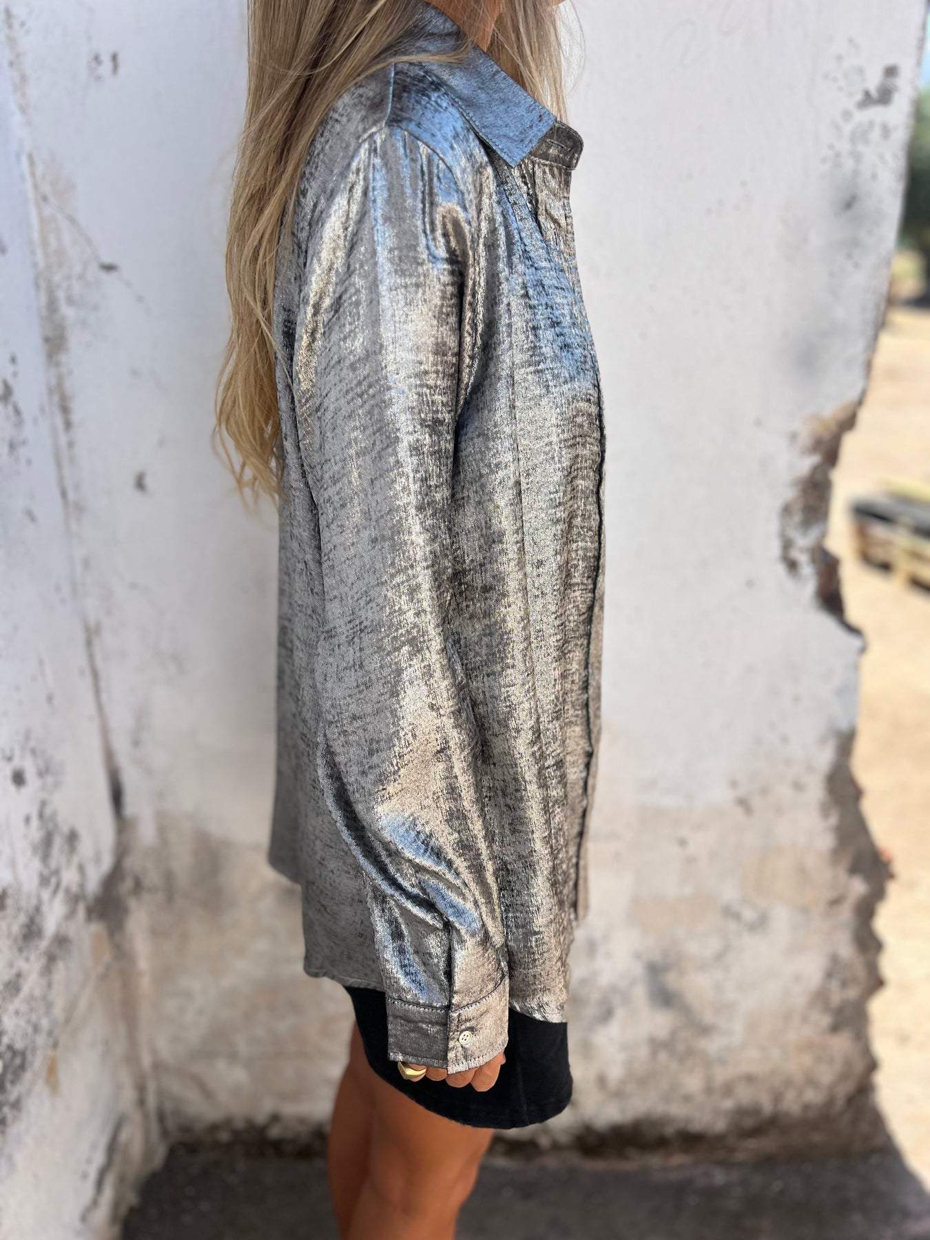 Lisa™ - Lässiges Wildlederhemd Mit Aufschlägen (50% RABATT)