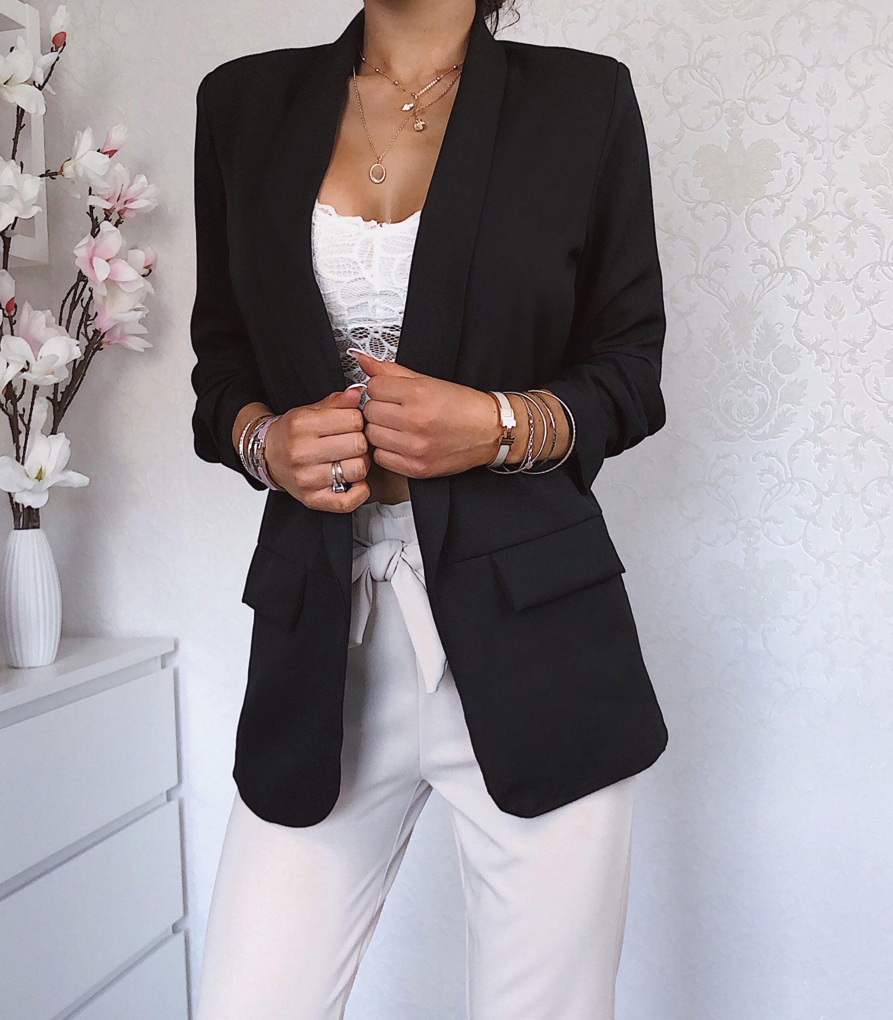 Blazer Mykonos Schwarz