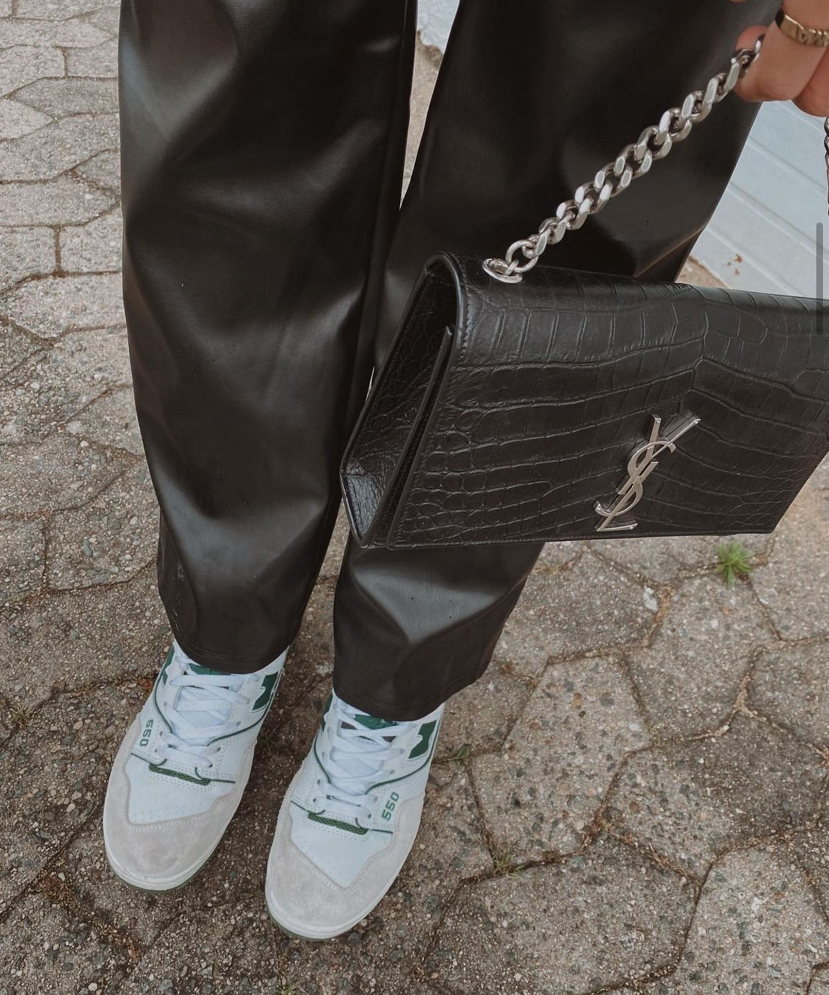 Lederhose Frances Schwarz