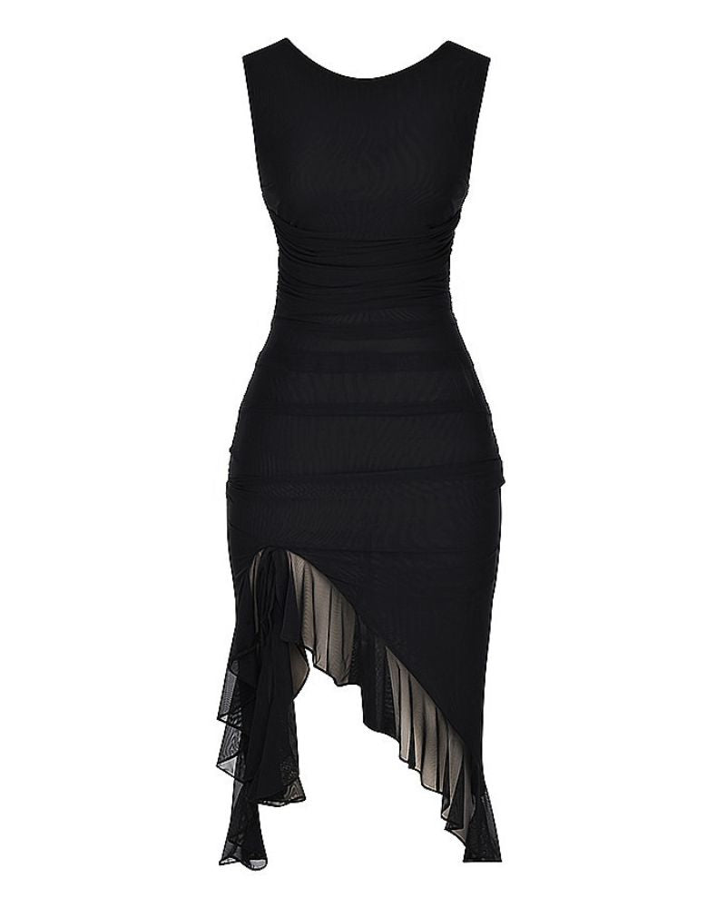 RuffleChic™ - Die ultimative Midi-Eleganz (50% RABATT)