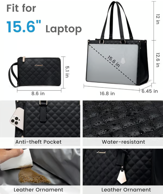 MealMate™ | 3-in-1 Lunch Tote und Laptop-Tasche mit isoliertem Kühlfach