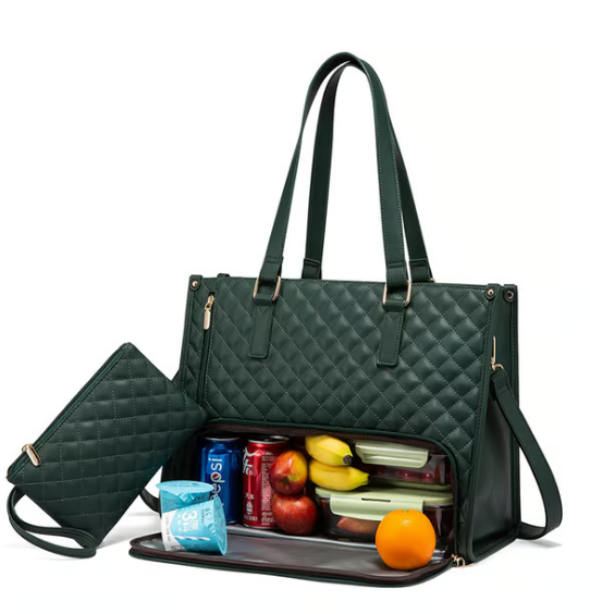 MealMate™ | 3-in-1 Lunch Tote und Laptop-Tasche mit isoliertem Kühlfach