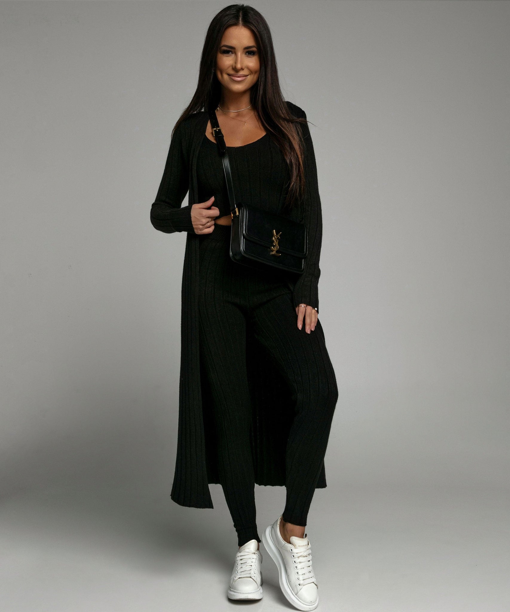 Dreiteiler Macie Schwarz