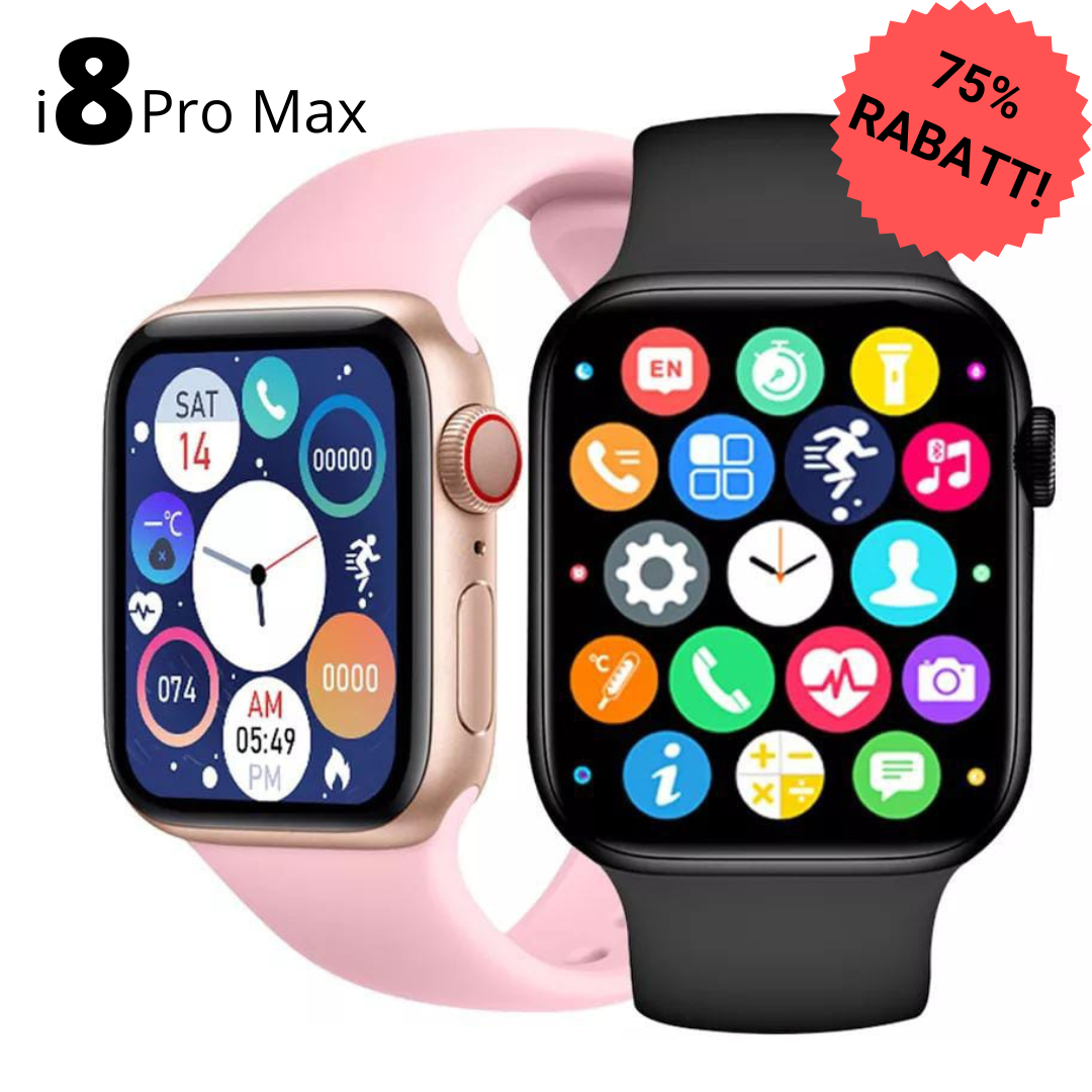 i8 Pro Max Smartwatch   | Mit Umfangreichem Gesundheitsmonitor 75% RABATT!