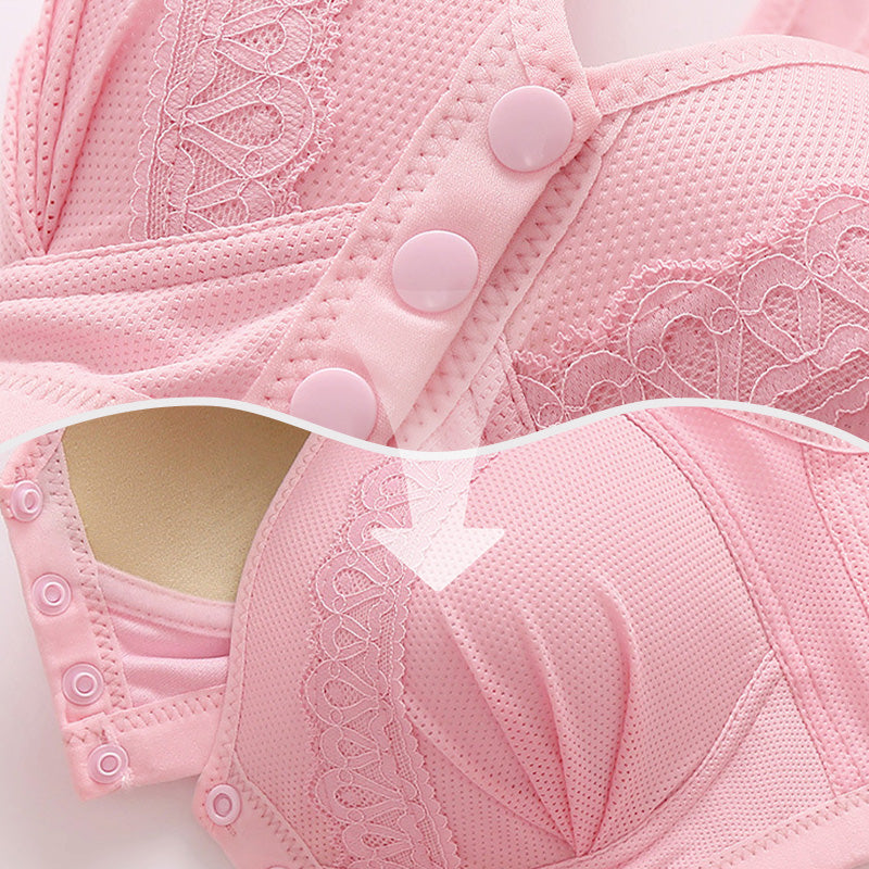 Bravora™ – Atmungsaktiver Baumwoll-BH mit Frontverschluss (1+1 GRATIS)