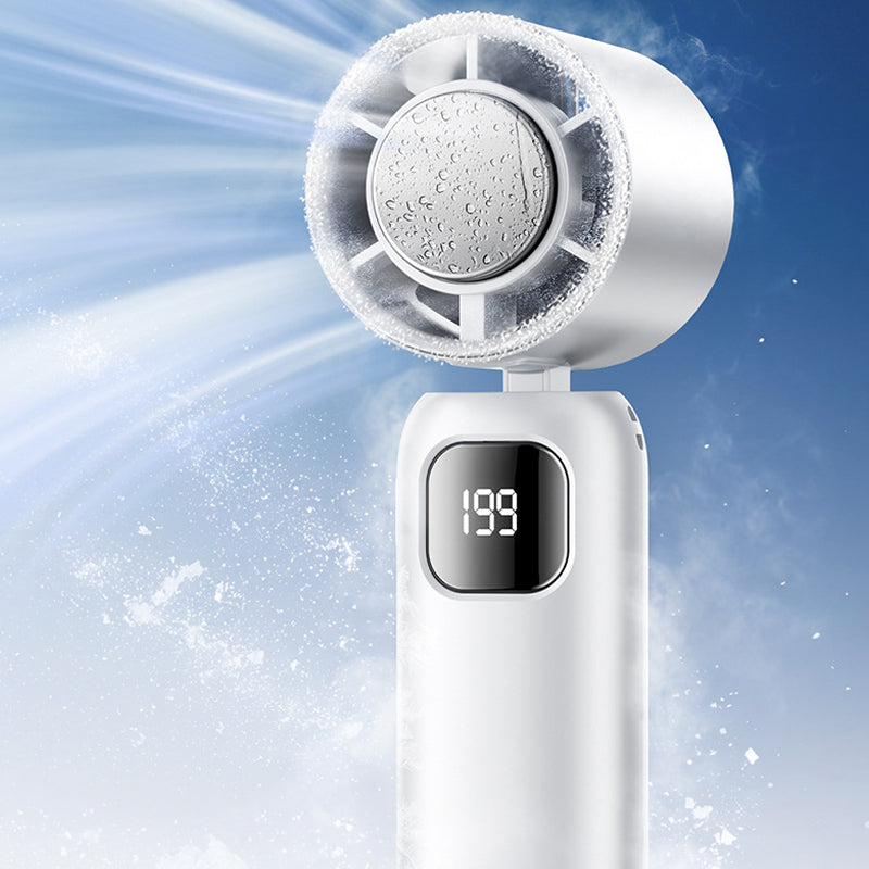 CoolWave™ | Tragbarer Handventilator mit fortschrittlicher Kühltechnologie und verlängerter Batterielebensdauer