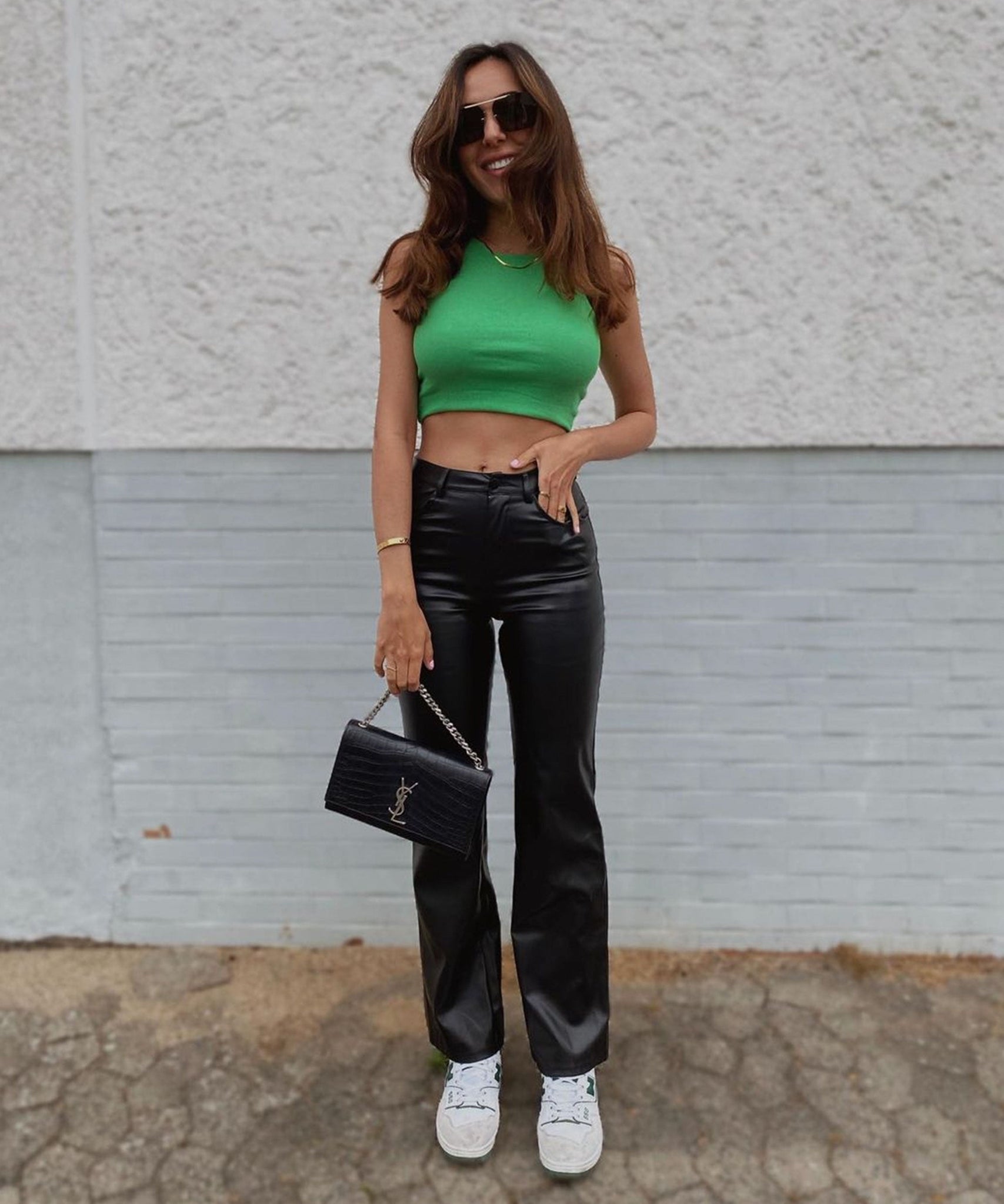 Lederhose Frances Schwarz