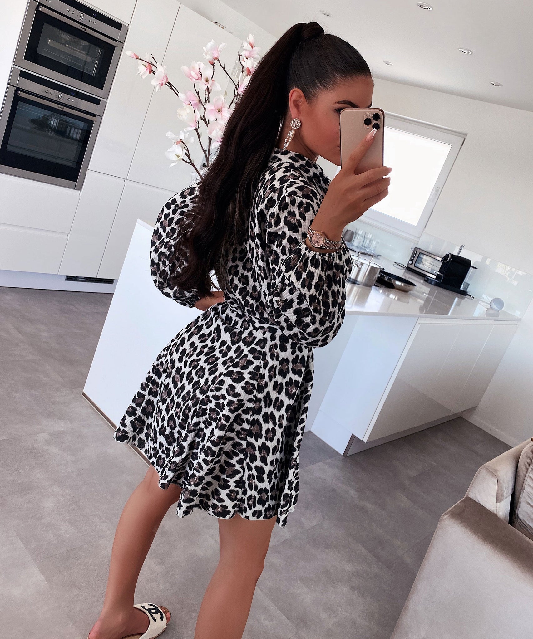 Musselin Kleid Daisy Leo