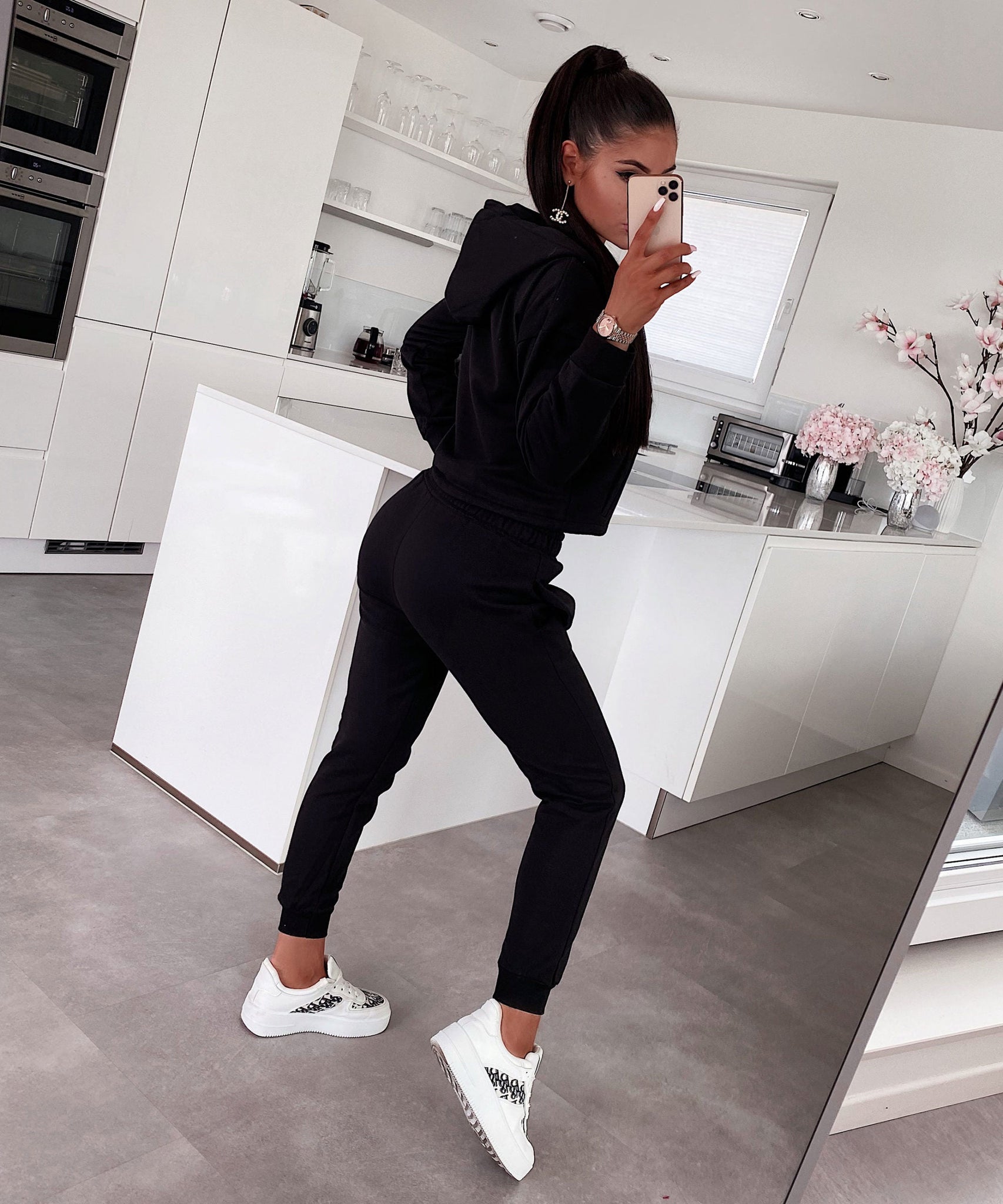 Jogger Set Hanna Schwarz Neu